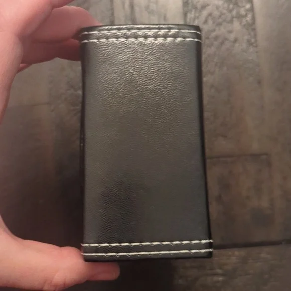 New Black Leather Jewelry Case - Picture 5 of 11